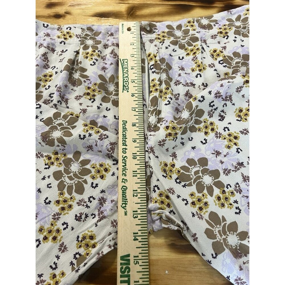 Free People Floral Flare Pants ‘Can’t Take My Eyes Off..’ - Picture 6 of 14
